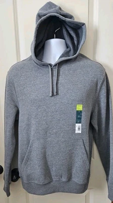Sudadera con Capucha Tek Gear Ultrasoft Polar Gris Claro Bolsa Bolsillo Para Hombre Talla Pequeña Nueva Foto 1 de 4