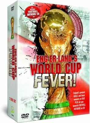 NEW & Sealed Englands World Cup Fever 2010 DVD + Football Anthem CD  - Image 1 of 4