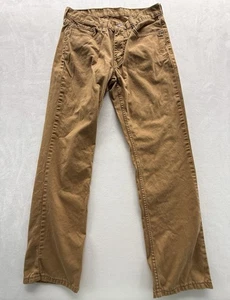 Levi’s 514 Denim Jeans 31x30 braun Straight Fit Hose Herren genietet - Bild 1 von 9