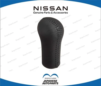 Nissan Original 200SX 240SX Silvia 180SX S13 S14 Negro Perilla de Cambio 32865-70F01 Foto 1 de 2