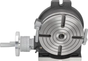 CME 8" Precision Adjustable Horizontal/Vertical 4 Slot 360 Deg Rotary Table (STK - Picture 1 of 1