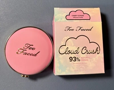 Too Faced Cloud Crush Blurring Blush in Candy Clouds .17 oz /5g New with Box  - Image 1 of 3