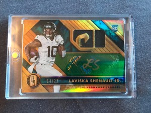 2020 Gold Standard FOTL Laviska Shenault Jr #14/22 Autograph Relic RC