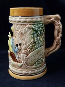 Taza alemana Been Stein sin marca Det Trink Steinbier - Imagen 1 de 7