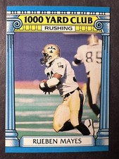 1987 Topps 1000 Yard Club Reuben Mayes Card #6