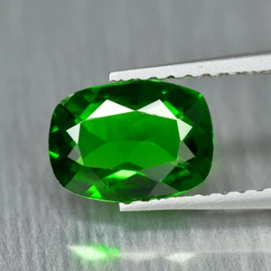 1.00Ct Cushion _ Fair Natural Russian Chrome Diopside Loose Gemstone - Picture 1 of 1
