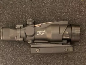 HIG OPERATOR ACOG 4x32 illuminated red chevron Sight with Kill Flash - Picture 1 of 3