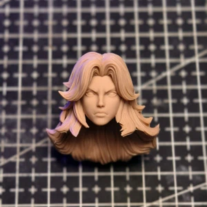 Blank 1/12 Scale Invisible Woman Head Sculpt Unpainted Fit 6" ML Figure V3 Style - Picture 1 of 4