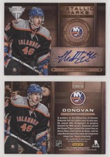 2013-14 Panini Titanium Metallic Marks Bronze Matt Donovan #MM-46 Auto