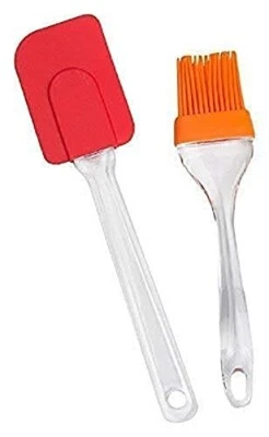 Handheld BBQ Oil Applicator – Silicone Brush Set for Easy Grilling brush - Image 1 of 4