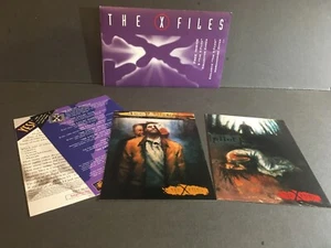 The X Files VHS Insert Set of Oversize Promo Trading Cards (2) - Picture 1 of 7