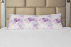Violet Body Pillow Case Cover with Zipper Vector Graffiti Brick