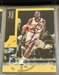 Charlie Ward 1994 Upper Deck Edición Especial Oro Novato Firmado Autógrafo RC TTM - Imagen 1 de 2