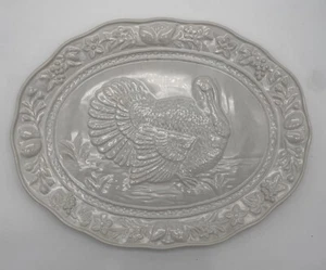 Vintage Chesapeake Oval Turkey Serving Platter 19x15 Portugal Never Used - Picture 1 of 7
