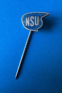 LATE 1950'S - EARLY 1960'S NSU MOTORCYCLE ENAMEL STICK PIN - FREE SHIPPING!   - Picture 1 of 4
