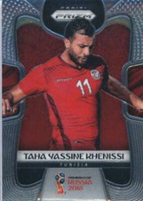 2018 Panini Prizm World Cup #290 Taha Yassine Khenissi Tunisia Soccer Card