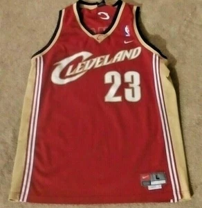Maglia Lebron James Cleveland Cavaliers Cavs Nike vintage uomo taglia L Rookie +2 - Foto 1 di 8