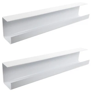 2 Pieces Computerdesktop -Kabelprozessor Kabelmanager Unter Dem Schreibtisch - Afbeelding 1 van 12