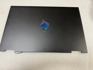 New HP OMEN 17-CK Rear Housing Back LCD Cover Case Black W/Antenna M57104-001 - Picture 1 of 2
