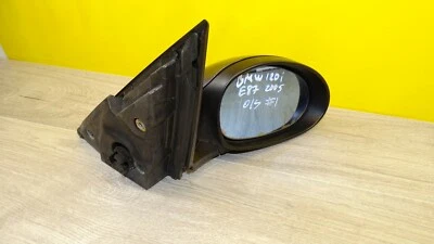 BMW 120i Sport E87 2005 espejo retrovisor lateral derecho conductor en gris A22/7 Foto 1 de 4