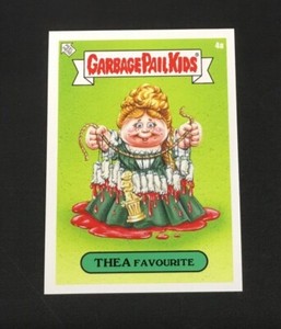 Emma Stone 2019 Topps Garbage Pail Kids GPK Not-Scars #4a Thea Favourite
