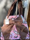 Pink And Brown Paisley One Pocket Purse. New In Bag. Case Of 20 Purses