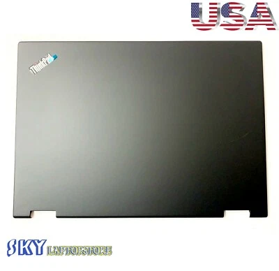 Nueva Cubierta Trasera LCD Original Lenovo ThinkPad Yoga 370 Negra 01HY205 Foto 1 de 3