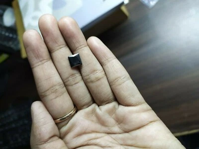 7.00 MM Jet Black Princess Excellent Grade Loose Moissanite Diamond For Jewelry - Image 1 of 4