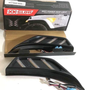 XKGLOW JEEP JL&JT FENDER VENT TURN SIGNAL & RUNNING LIGHT -Missing instructions - Picture 1 of 1