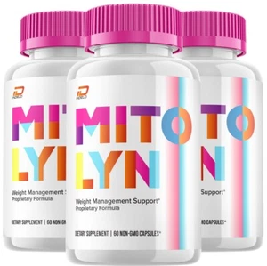 (3 Pack) Mitolyn Keto Capsules - Mito Lyn Advanced Formula, Keto Pills 800MG - Picture 1 of 7