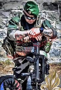 Französische Fremdenlegion, A4 Fotodruck. - Bild 1 von 1