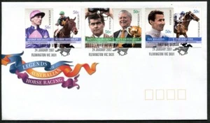 AUSTRALIA - 2007 'LEGENDS OF HORSE RACING' First Day Cover [C1594] - Picture 1 of 1