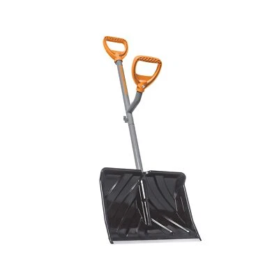 ERG-SNSH18 Steel Shaft Impact Resistant Snow Shovel, 18-Inch Shovel, 48-Inch ... - Image 1 of 4
