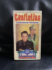 Cantinflas Coleccion de Peliculas ~ VHS TAPE NEW SEALED Club Mundial De Video - Picture 1 of 2