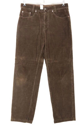Joker Harlem Walker Mens Jeans Trousers W33 L34 33/34 Brown Dark Brown Corduroy J3785 - Image 1 of 4