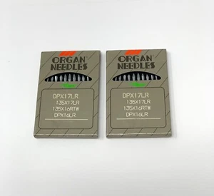 20 ORGAN 135X17 135X16LR CUERO TORCIDO DERECHO AGUJAS CUÑA DPX16 135X16 - Imagen 1 de 2