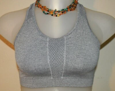 Спортивный бюстгальтер ATHA 983407 Sprint лазерной резки бесшовный серый маленький без проводов S * - Изображение 1 из 4