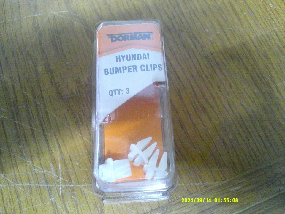 Clips/retenedor de parachoques Dorman 961-309D para Hyundai, paquete de 3 Foto 1 de 1