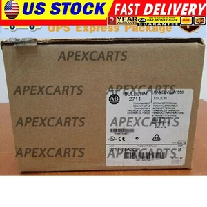 2711-T5A20L1 AB PanelView 550 Mono Táctil EtherNet/IP 2711T5A20L1 NUEVO EE. UU. Impuestos Gratis - Imagen 1 de 12