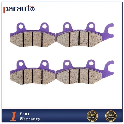 Front/Rear Brake Pads For Kawasaki BN125A Eliminator 125 2001-2009 Carbon Fiber - Изображение 1 из 4