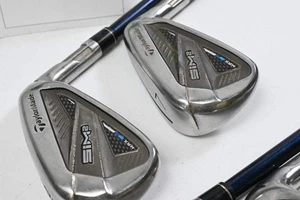 Taylormade SIM2 Max Irons / 6-PW / Regular Flex Fujikura Ventus Blue 6 Shafts - Picture 1 of 7