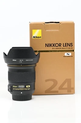 Lente Nikon AF-S NIKKOR 24 mm f/1,8G ED FX Foto 1 de 4