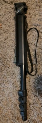 SLIK Compact Monopod Unipod E-Z Pod For Camera & Camcorders 62” to 19” w/ Strap - Image 1 of 4