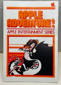 Apple Adventure! Instruction Card User Manual VTG Apple Entertainment Ser. READ - Picture 1 of 11