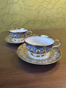 Royal Doulton BIRBECK Cup Tea Cup & Saucer Set Pre-owned England - Picture 1 of 5