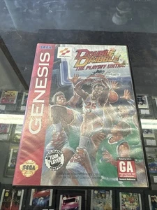 Double Dribble: The Playoff Edition (Sega Genesis, 1994) en caja, manual, probado - Imagen 1 de 16
