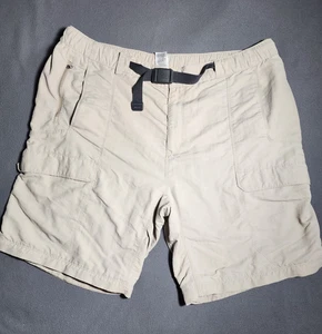 The North Face Shorts Herren XXL Beige Cargo Gürtel Camping Wandern Taschen Outdoor - Bild 1 von 21