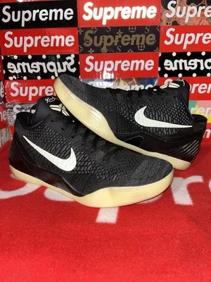 Nike Kobe 9 IX ELITE LOW NIKE ID 677992-993 size 10.5 Glow in the Dark - Image 1 of 4