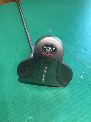 Odyssey White Hot XG 2-Ball 33" Putter RH Mallet Golf Club (grip wear) - Image 1 of 4