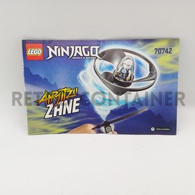 Lego Vintage Instructions Instructions Set 70742 Ninjago Airjitzu Zane Flying